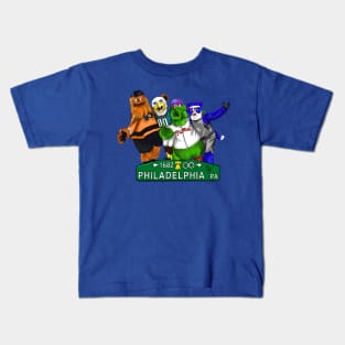 Philly Mascots Kids T-Shirt